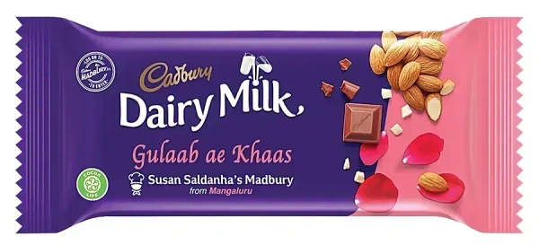 Dairy Milk Cadbury Dairy Milk Chocolate Bar Gulaab Ae Khaas, 36g
