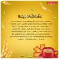 Britannia Toastea Premium Bake Rusk Pouch, 300g - 300g