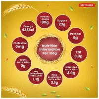 Britannia Toastea Premium Bake Rusk Pouch, 300g - 300g