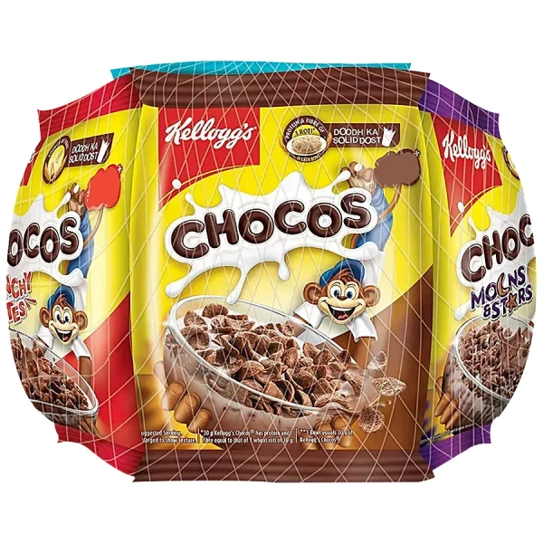Kellogg's Chocos Variety Pack Combo, 156g - 156g