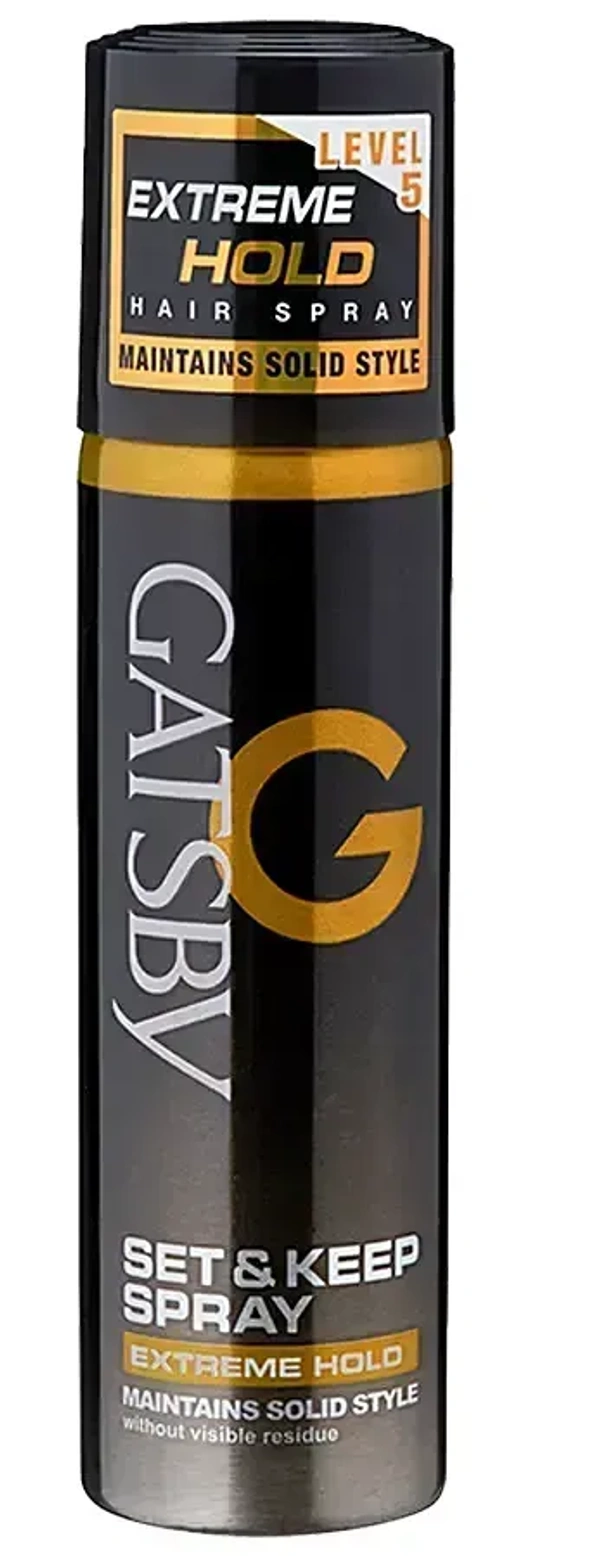 Gatsby Set / Keep Spray Extreme Hold, 45 ml - 45 ml