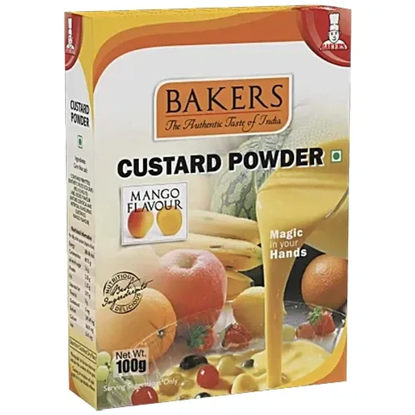 Bakers Custard Powder 100g - 100gms