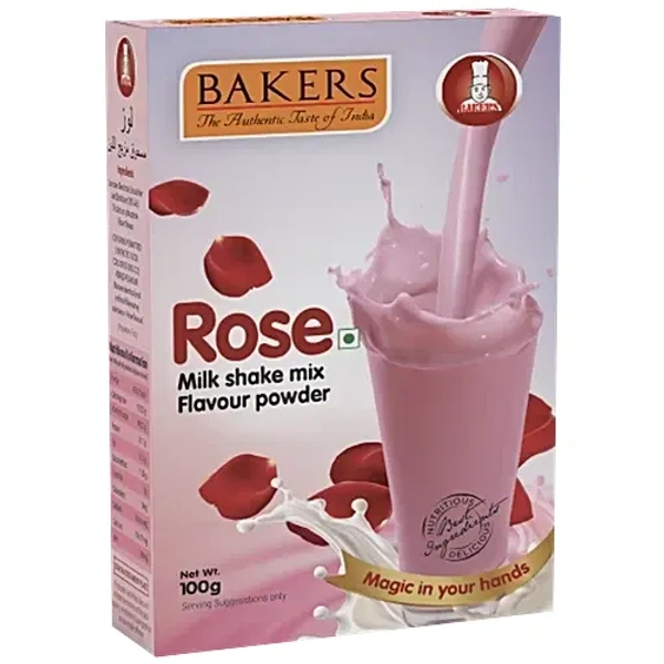 Bakers Milk Shake Mix Flavour Powder 100ml - 100ml