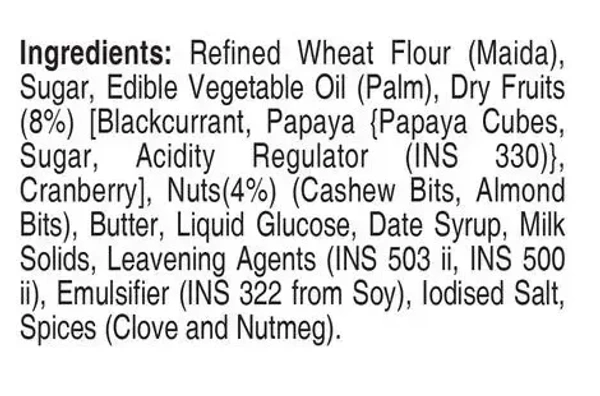 Unibic Biscuits Fruit& Nut Cookies Delight, 300g - 300g