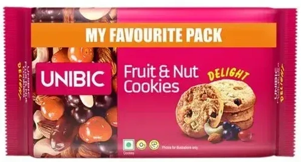 Unibic Biscuits Fruit& Nut Cookies Delight, 300g - 300g