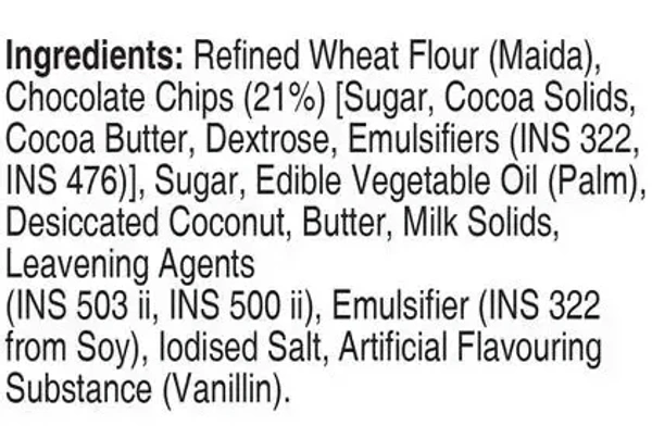 Unibic Biscuits Choco Chip Cookies, 300g - 300g