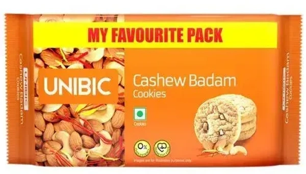 Unibic Biscuits Cashew Badam Cookies, 300g - 300g