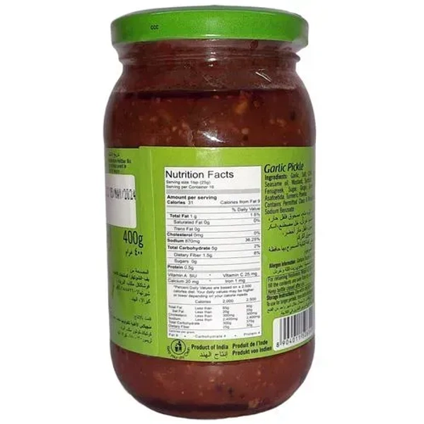 Double Horse Garlic Pickle Bottle, 400g - 400g