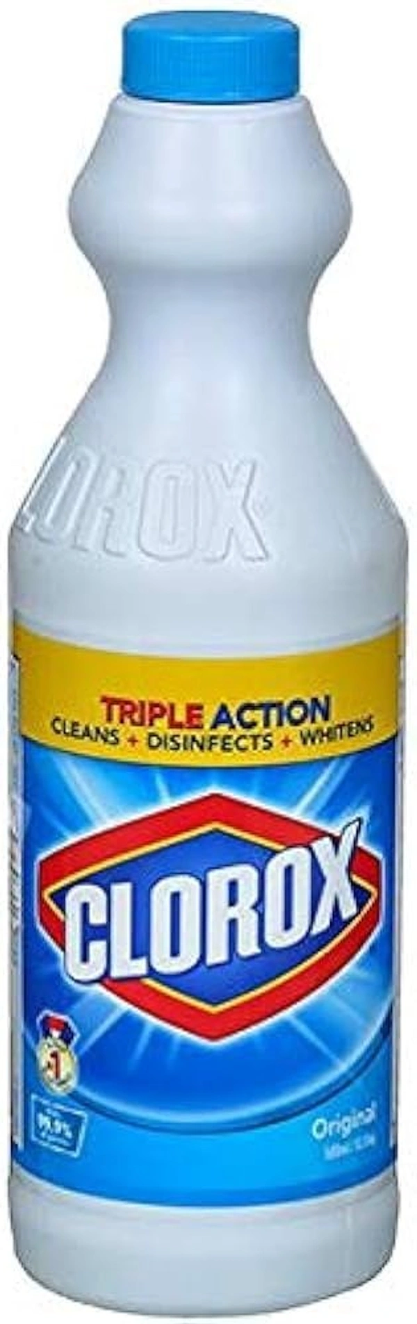 Clorox Bleach Original Triple Action, 1 ltr - 1 Ltr