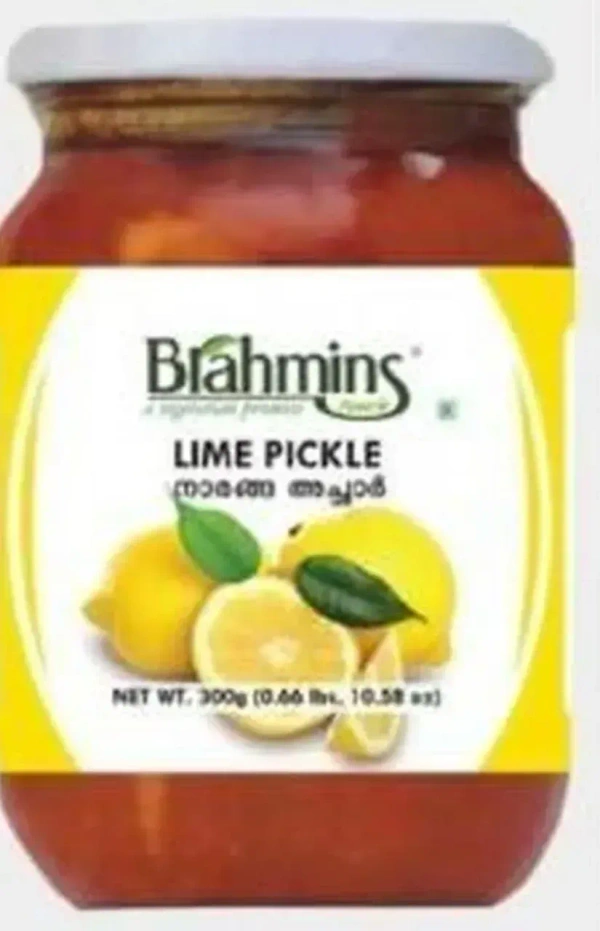 Brahmins Lime Pickle Bottle, 300g - 300g