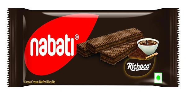 Richeese Nabati Chocolate Wafer Pack, 75g - 75g