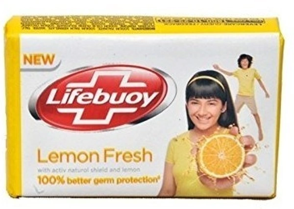 Lifebuoy Lemon Fresh Bath Soap, 59g - 59g