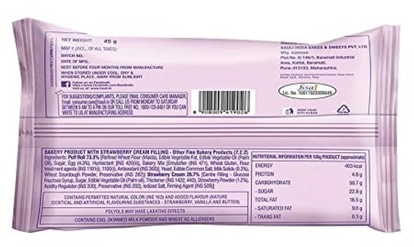 Bauli Moonfils Stawberry, 50g - 50g