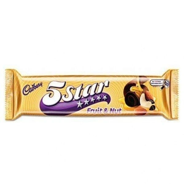 Cadbury's 5 Star Fruit and Nut Chocolate 72g - 72g