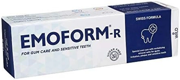 Emoform-R Toothpaste For Gum Caresensitive Teeth, 100g - 100g
