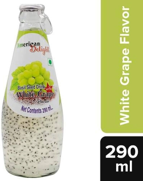 American Delight Basil Drink White Grape 290ml - 290ml