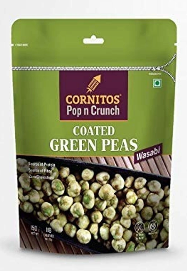 Cornitos Coated Green Peas Wasabi, 150g - 150g