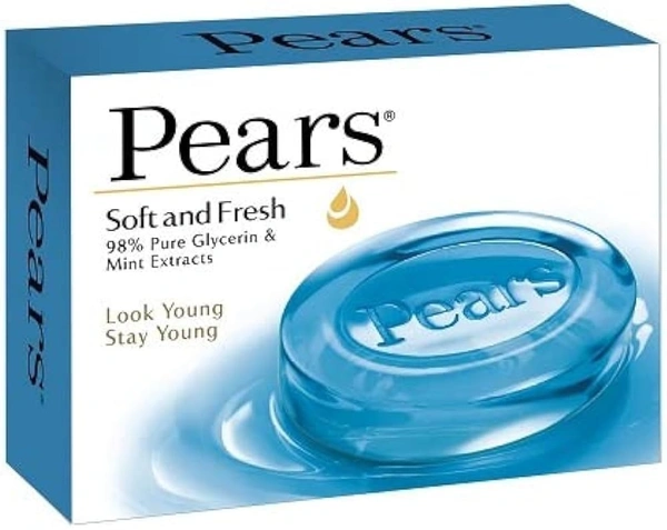 Pears Soft And Fresh Soap, 100g - 100g