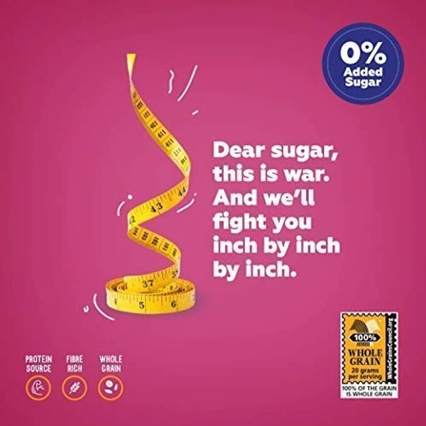 Yoga Bar Super Muesli 0% Added Sugar (Almonds + Seeds + Whole Grains) Pouch, 400g - 400g