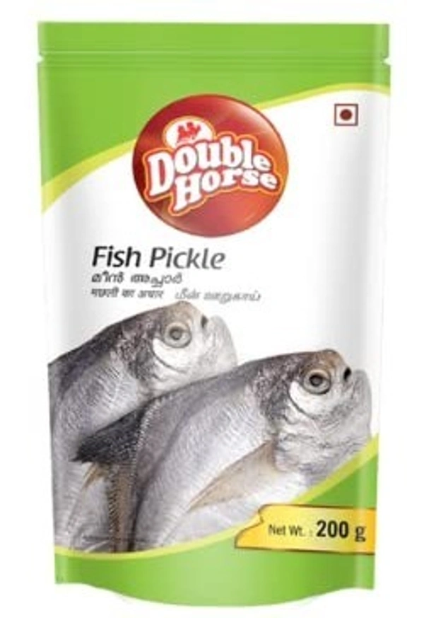 Double Horse Fish Pickle, 200g - 200g