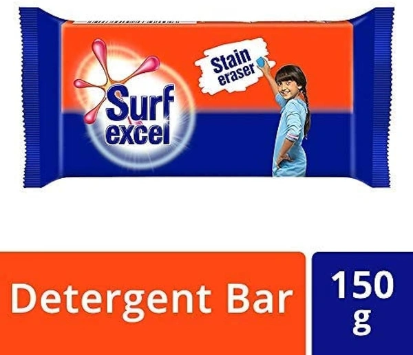 Surf Excel Stain Eraser Detergent Bar 150g - 150g