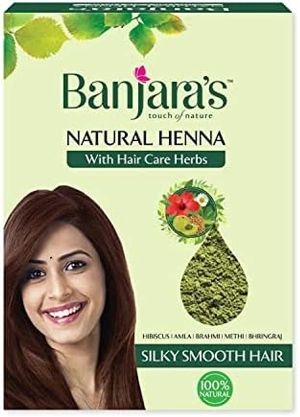 Banjara's Hair Colour / Care Natural Henna Packet, 50g - 50g