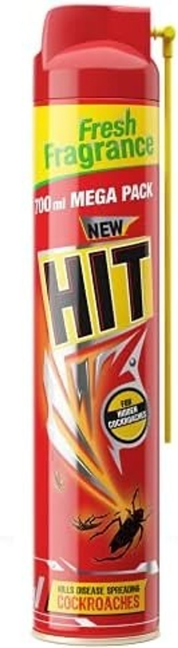 Hit Red Kills Hidden Cockroach Fresh Fragrance, 125 ml - 125ml