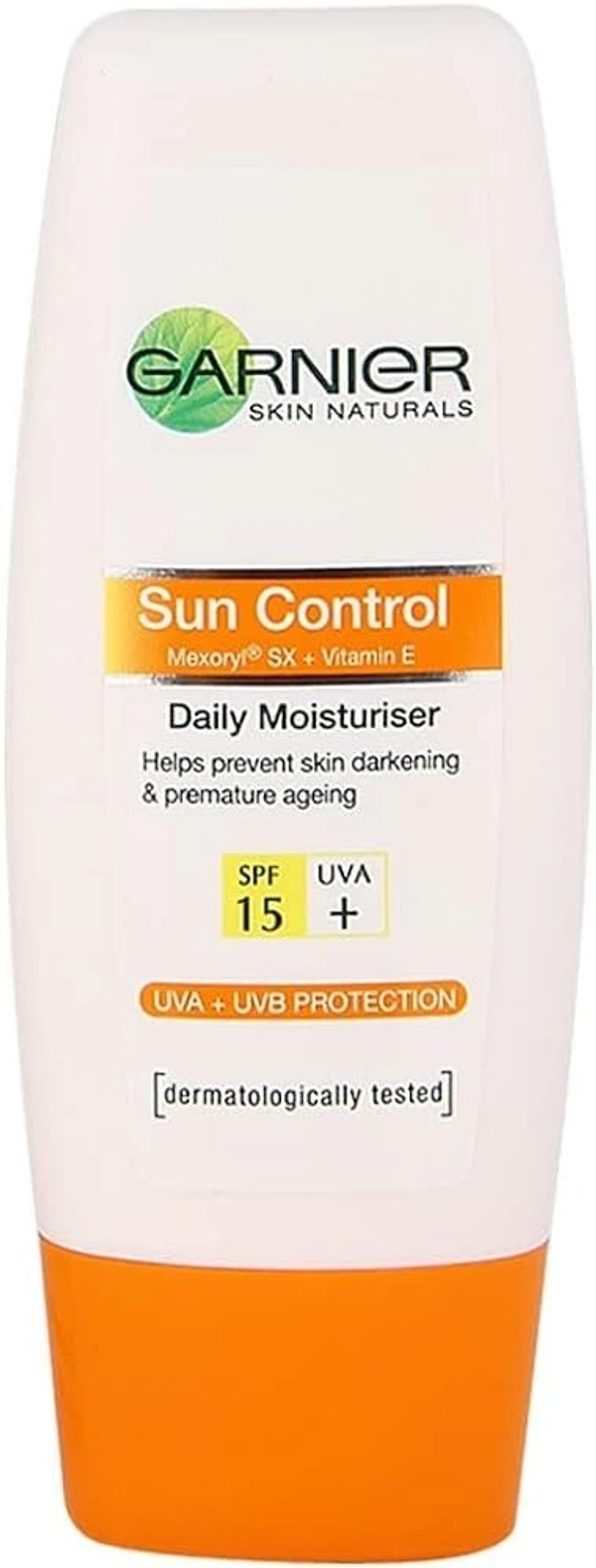 Garnier Skin Naturals, Sun Control Daily Moisturiser SPF 15, 50 ml - 50 ml