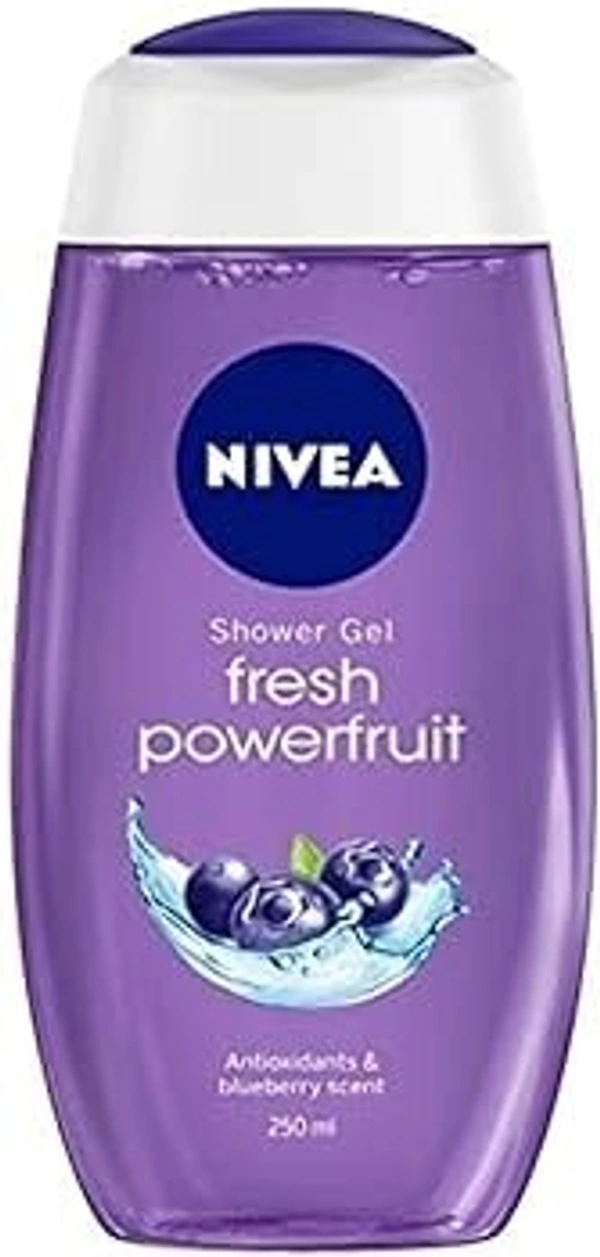 Nivea Shower Gel Power Fruit Relax, 250 ml - 250 ml