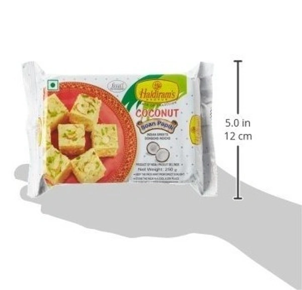 Haldiram's Soan Papdi Coconut, 250g - 250g
