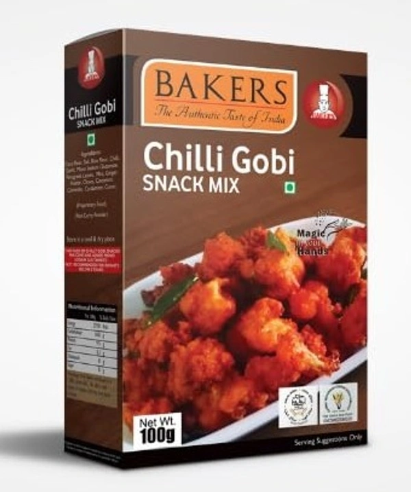 Bakers Chilly Gobi Snack Mix 100g - 100g