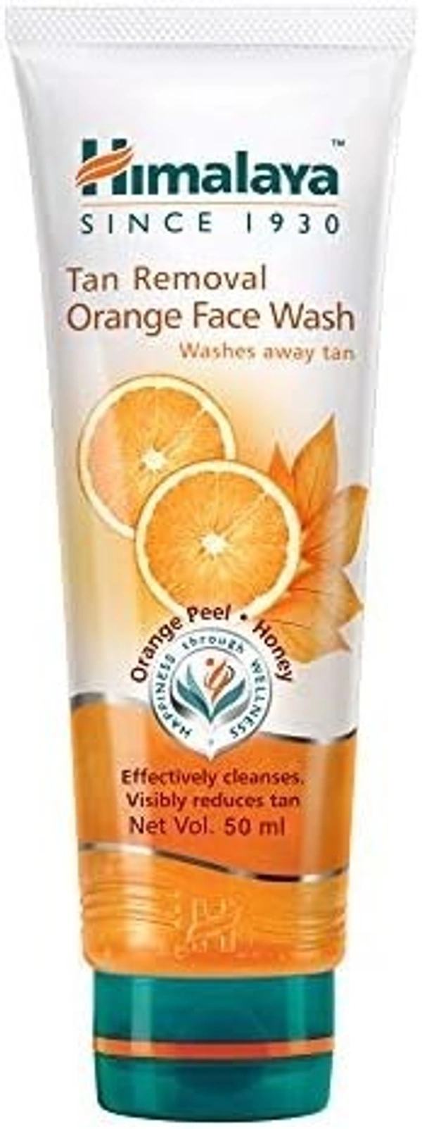 Himalaya Tan Removal Orange Face Wash 100ml - 100ml