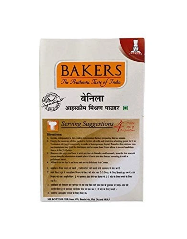Bakers Vanilla Mix Powder Pudding, 100g - 100g