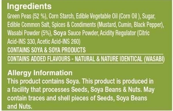 Cornitos Coated Green Peas Wasabi, 150g - 150g