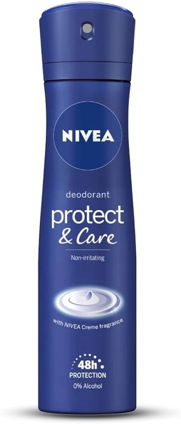 Nivea Women Deodorant Protect And Care Non Iritatting , 150 ml - 150 ml