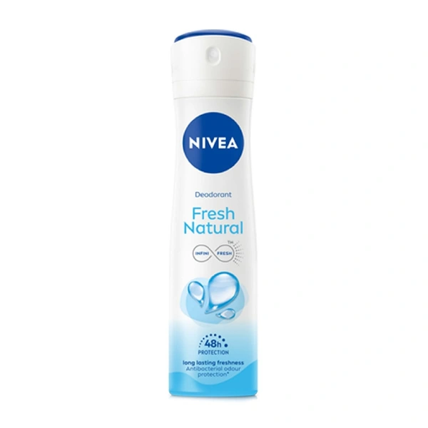 Nivea Fresh Natural Deodorant, 150ml - 150ml