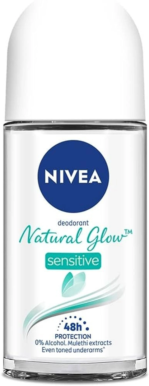 Nivea Deodorant Whitening Sensitive 48h Protection, 50 ml - 50 ml