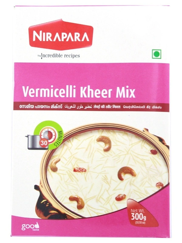Nirapara Vermicelli Kheer Mix Carton, 300g - 300g