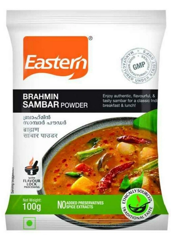 Eastern Brahmin Sambar Powder Pouch, 100g - 100g