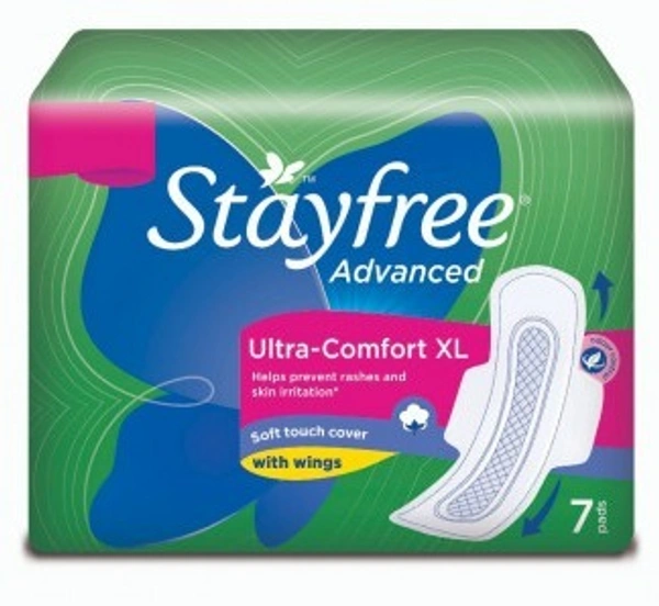 StayFree Stayfree Ultracomfort With Wings XL Nos, 7 Nos - 7 Nos