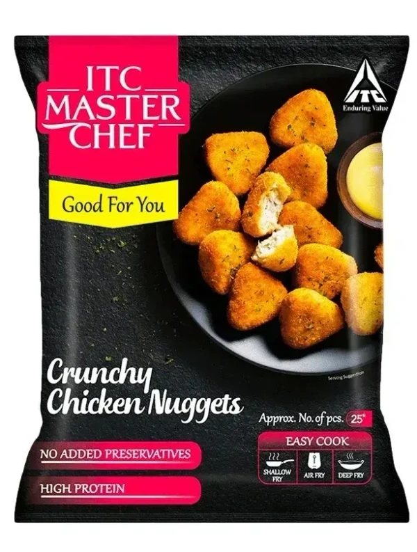 ITC Chef Master ITC Master Chef Crunchy Chicken Nuggets, 450g - 450g