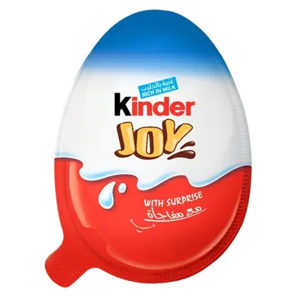 Kinder Joy Boy Cocoa & Milk Cream Egg with Toy 20g - 20g