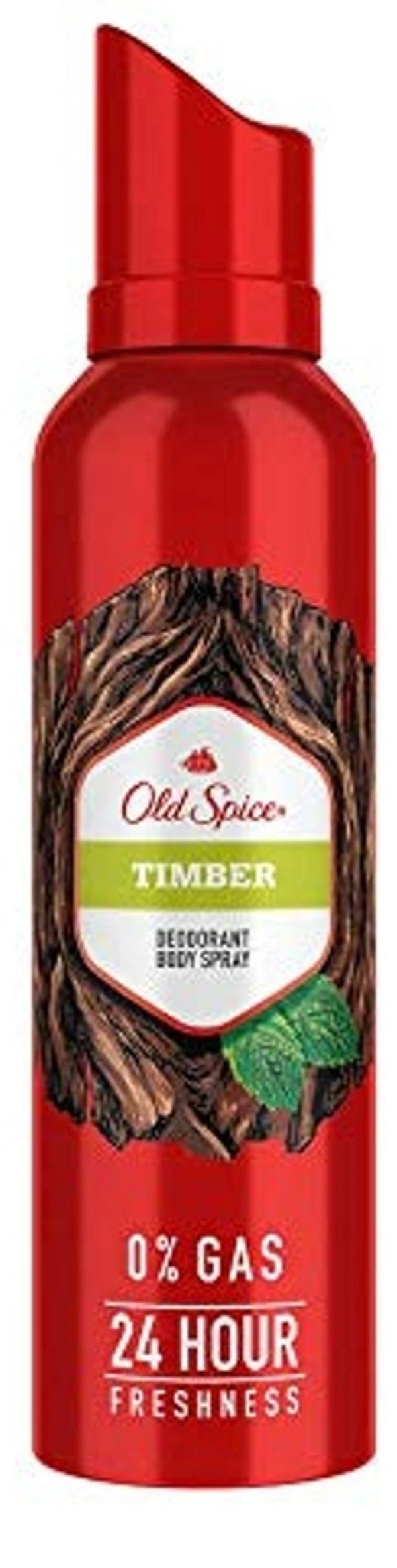 Old Spice Deodorant Body Spray Timber, 140 ml - 140 ml