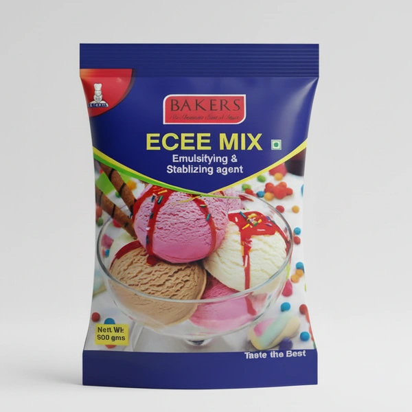 Bakers ECEE Ice Cream Mix, Emulsifying & Stabilizer Agent, 500g - 500gms
