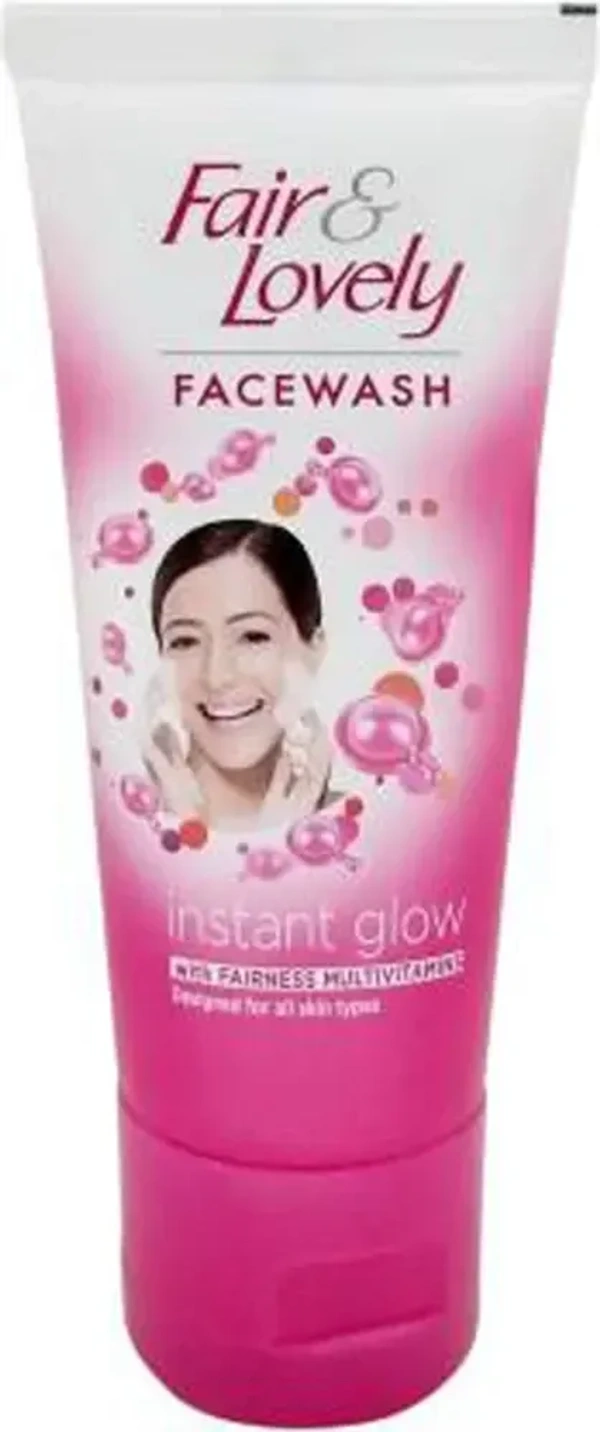 Fair & Lovely Fair& Lovely Glow& Lovely Facewash Instant Glow, 50g - 50g