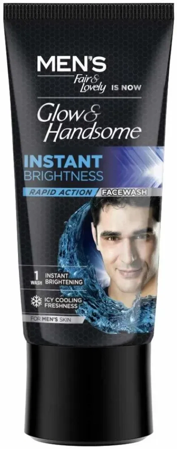 Fair & Lovely Men's Fair & Lovely Instant Brightness Cream 2X Sun Protection, 50g