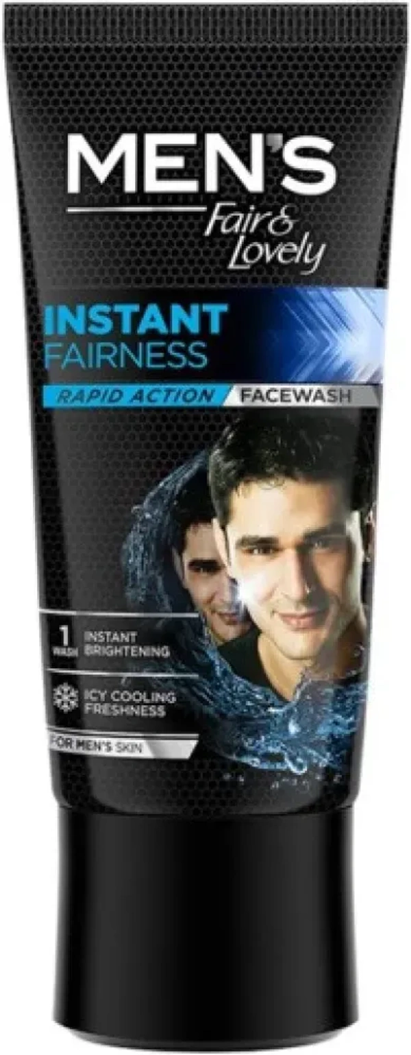 Fair & Lovely Fair& Lovely Instant Fairness Rapid Action Face Wash For Men, 20g - 20g