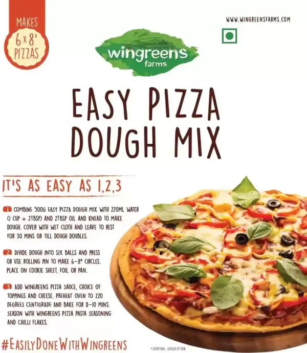 Wingreens Easy Pizza Dough Mix, 500g
