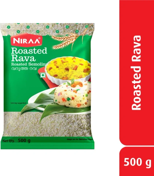 Niraa Roasted Rava, 500g - 500g