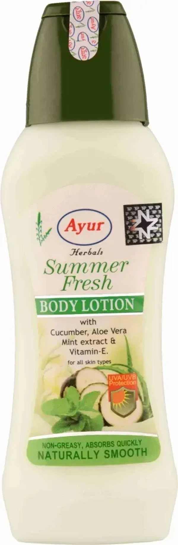 Ayur Herbal Body Lotion Summer Fresh, 100ml - 100ml